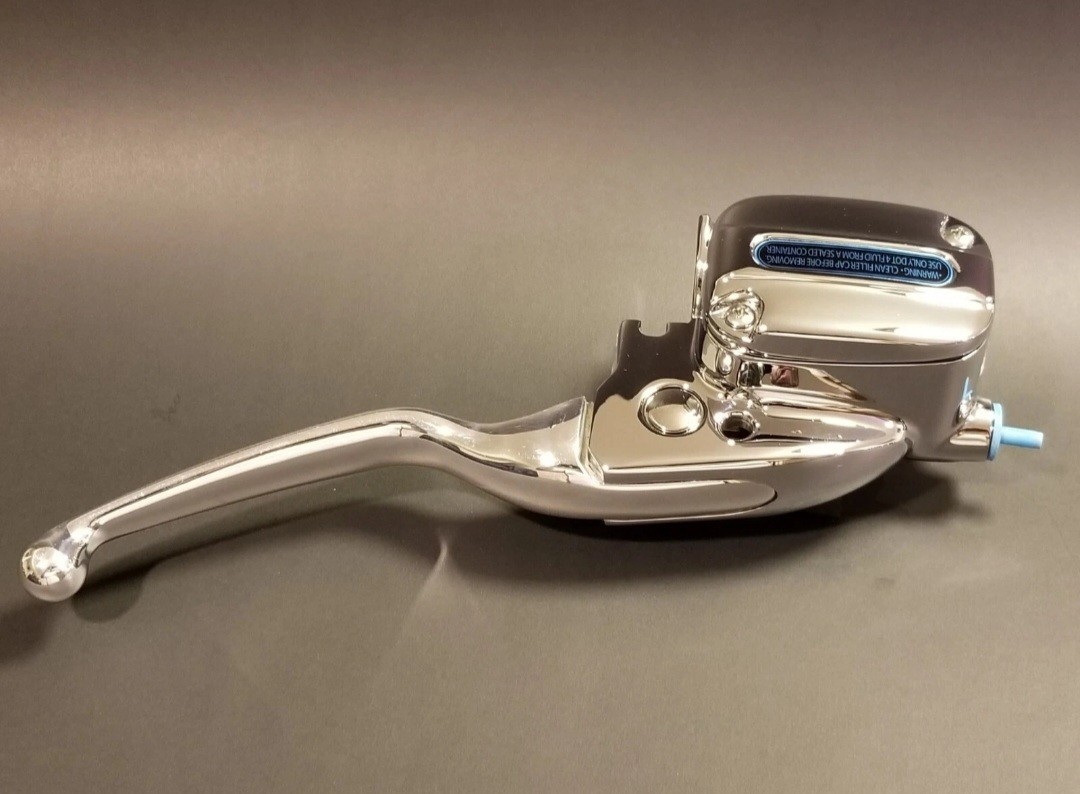 Front Master Cylinder Brake chrome Harley Davidson OEM 11/16