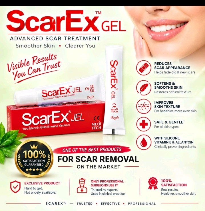 ScarEx Silicone Scar Gel Tube, Gel Formulation 15 g