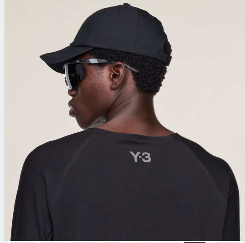 NWT Adidas Y-3  Yohji Yamamoto Running Logo Tee Shirt SZ LARGE #JX4806 $190