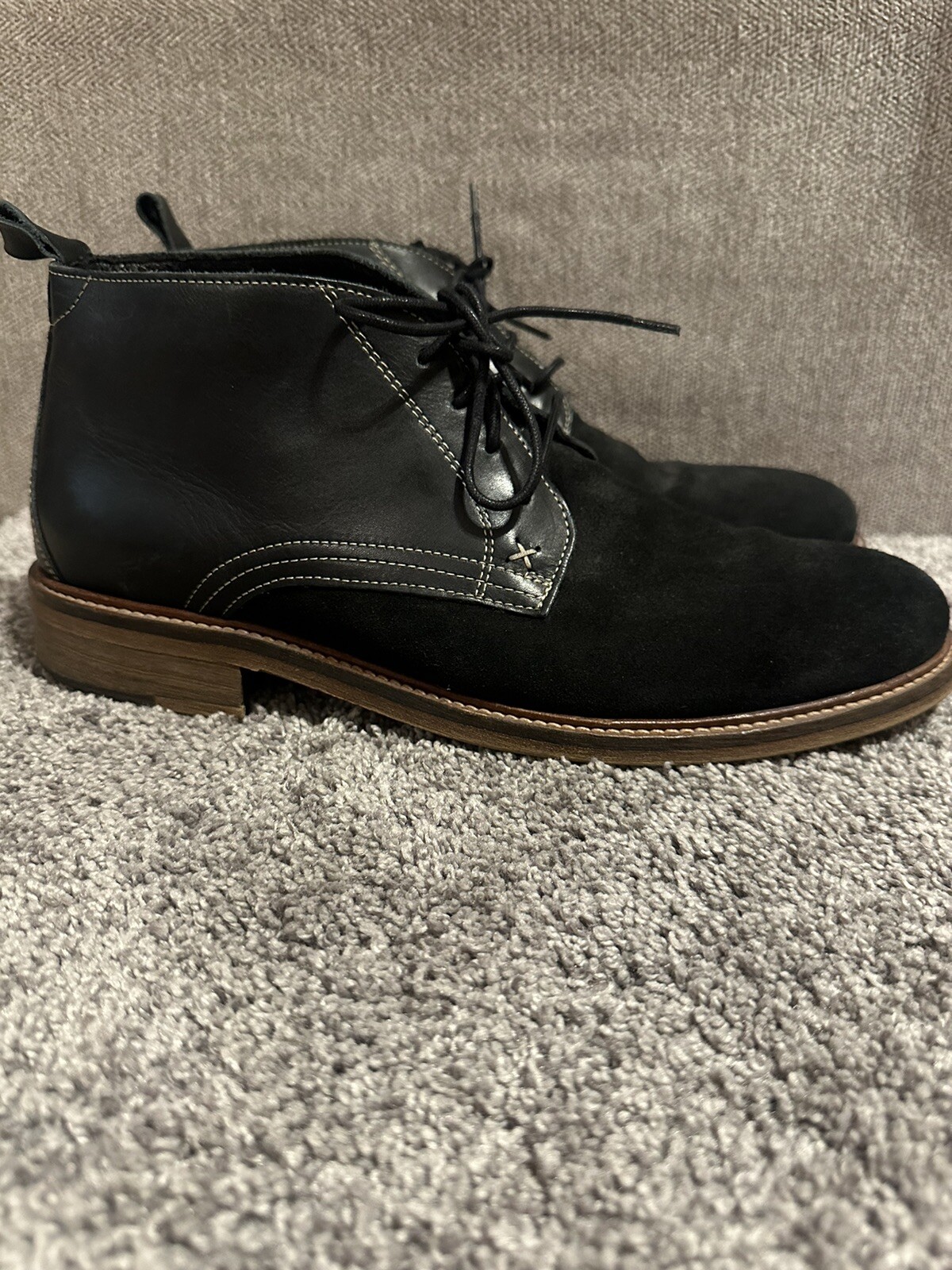 WOLVERINE 1883 Men\'s Hensel Ankle High Desert Boot Black Men’s Size 11.5