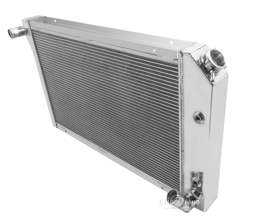1977 1978 1979 1980 1981 Chevy Corvette 4 Row DR Champion Aluminum Radiator 