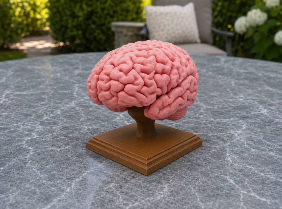1:1 Scale Human Brain Model from MRI Scan - A+ Quality Anatomical Replica Model 1:1 Scale Human Brain Model from MRI Scan - A+ Quality Anatomical Replica Model