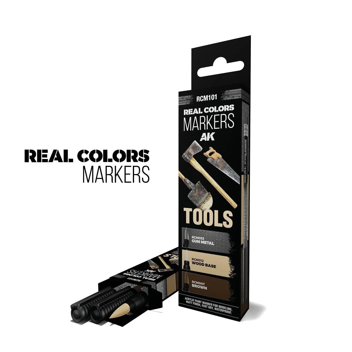 AK Interactive Real Colors Markers Set RCM - US