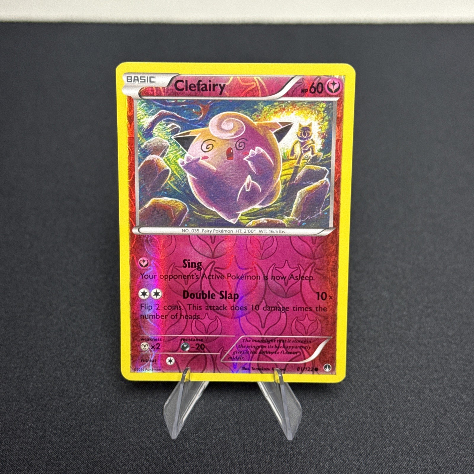 Clefairy 81/122 Common BREAKpoint Pokemon Reverse Holo Near Mint HIGH GRADE Clefairy 81/122 Common BREAKpoint Pokemon Reverse Holo Near Mint HIGH GRADE
