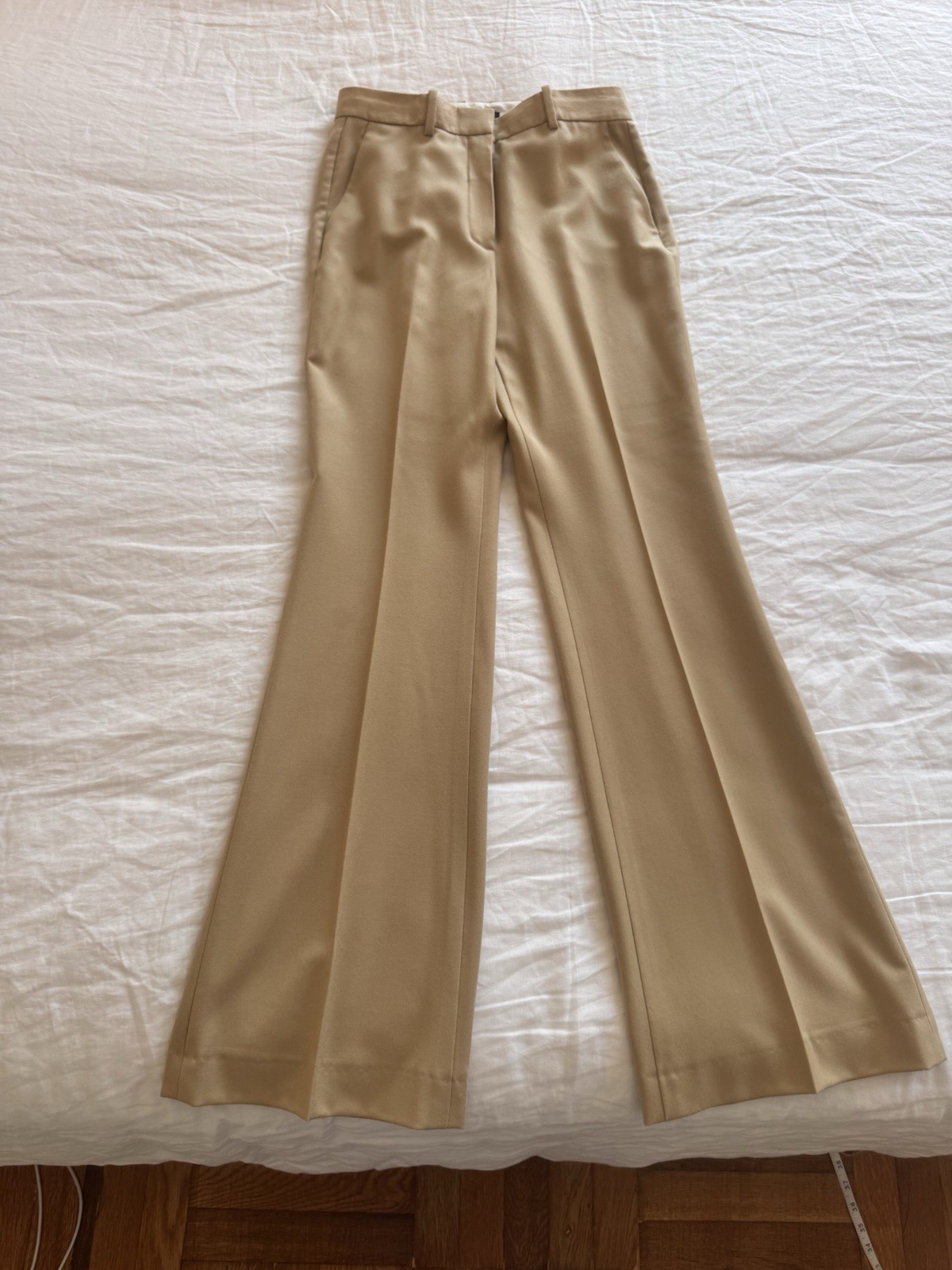 NWOT Theory Wool Flannel Dress High Rise Pants Size 2 31.5” Inseam NWOT Theory Wool Flannel Dress High Rise Pants Size 2 31.5” Inseam