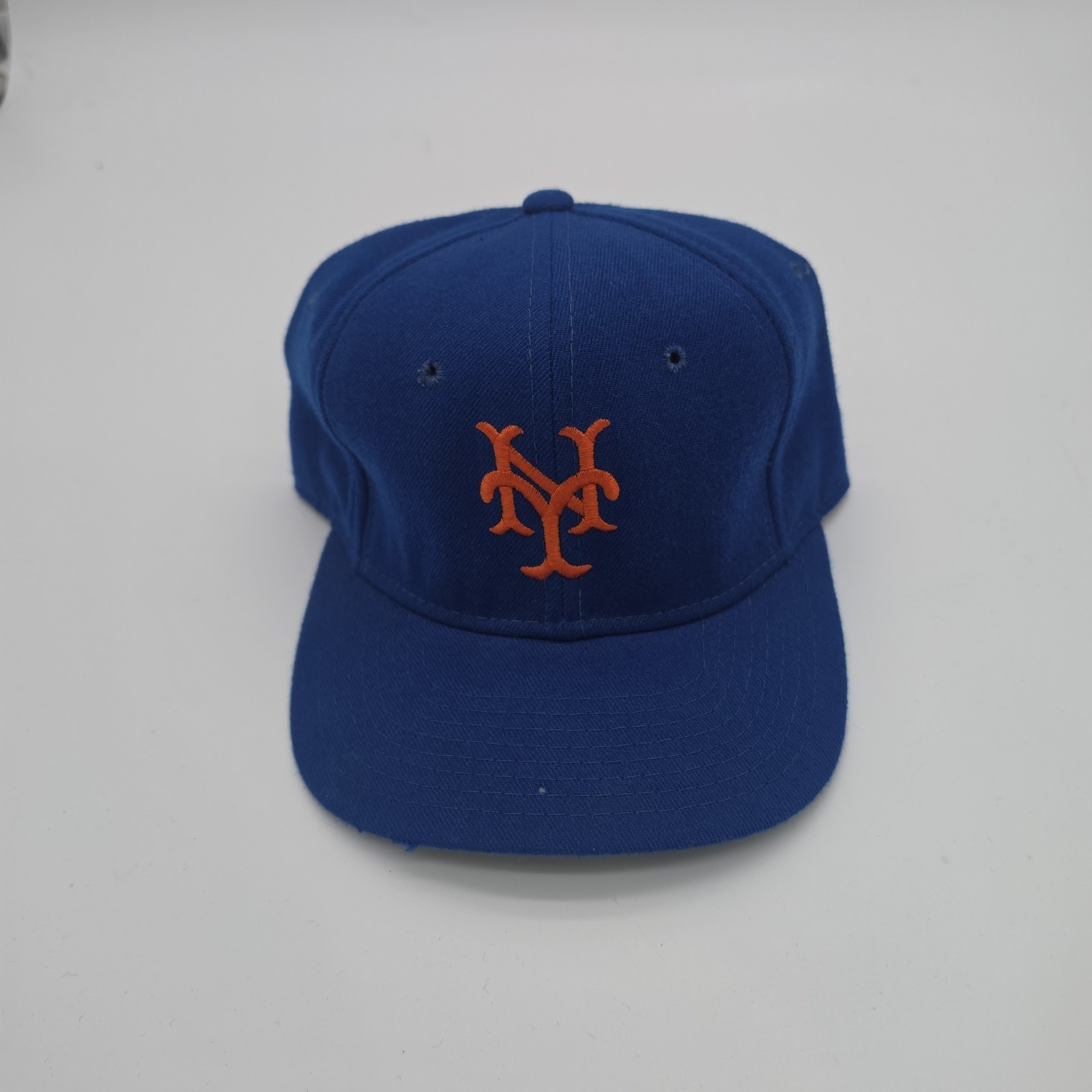 Vintage 80s NY Mets Sports Specialties Fitted Hat Size 7 Wool Green Bottom Cap