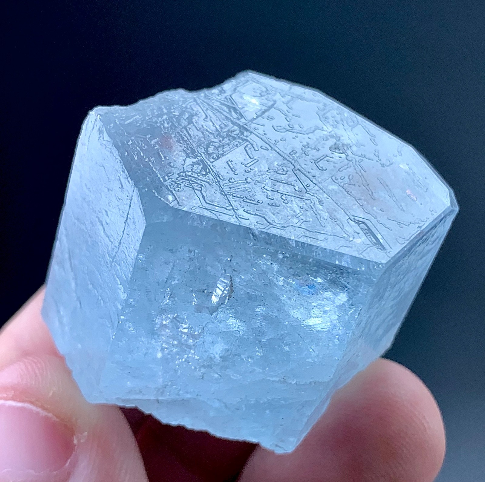 219 Carat Aquamarine Crystal Specimen From Skardu Pakistan