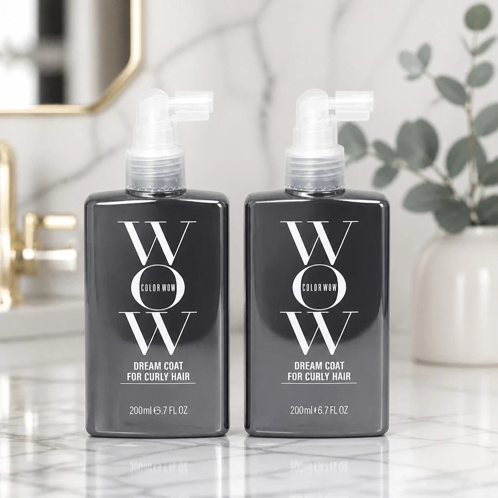 LOT OF 2 Color Wow Dream Coat For Curly Hair Anti Frizz Spray 6.7oz 200ml NEW LOT OF 2 Color Wow Dream Coat For Curly Hair Anti Frizz Spray 6.7oz 200ml NEW