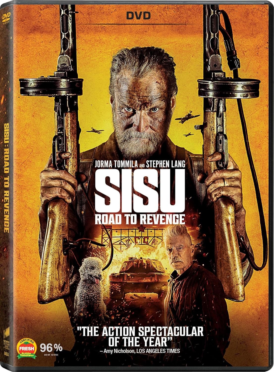 Sisu: Road to Revenge (DVD, 2026) Brand New Sealed - 