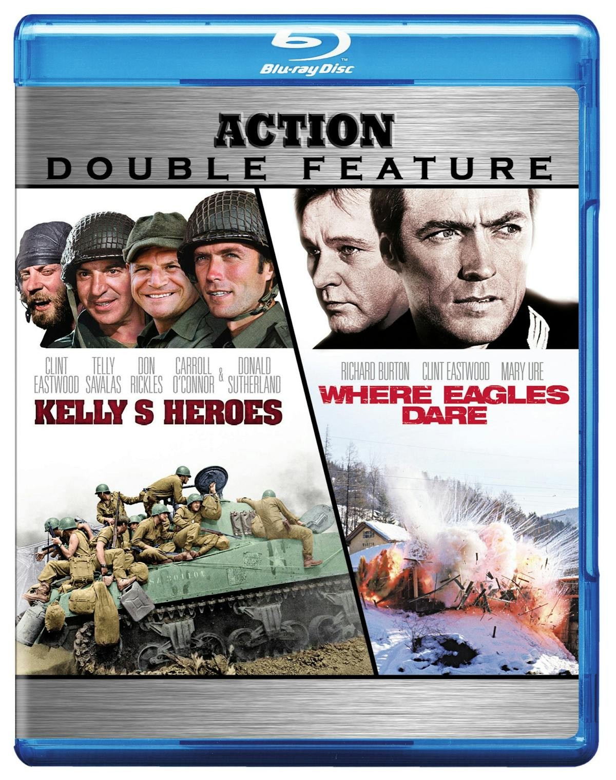 Kelly\'s Heroes / Where Eagles Dare Blu-ray NEW