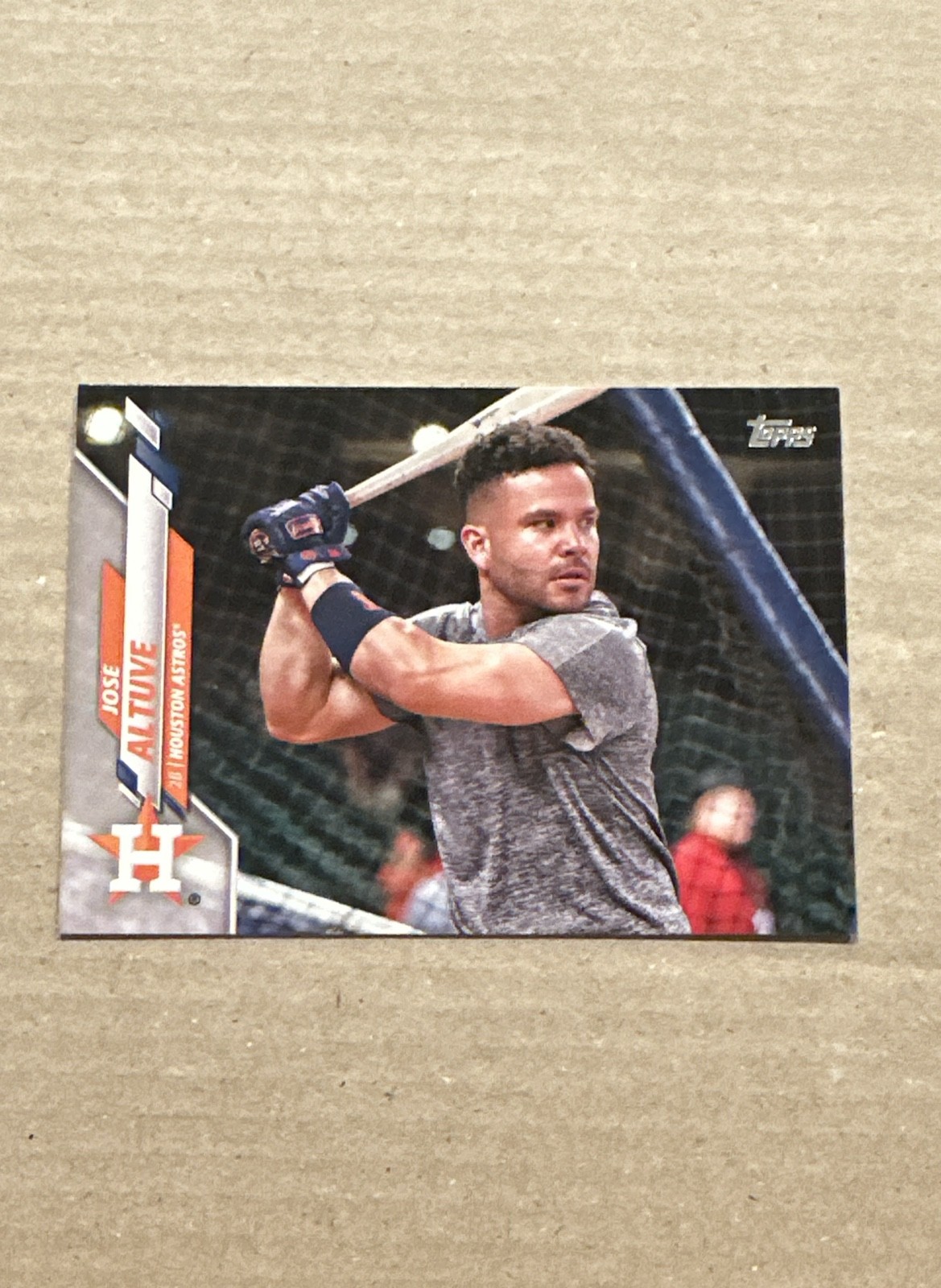 2020 Topps - Photo Variation Jose Altuve #602 Batting Practice