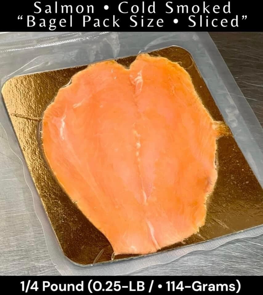 ‼️ Cold Smoked Salmon • NOVA ‼️ Bagel Pack Size Pack ‼️ 3/4-LB (3-Pack) ‼️