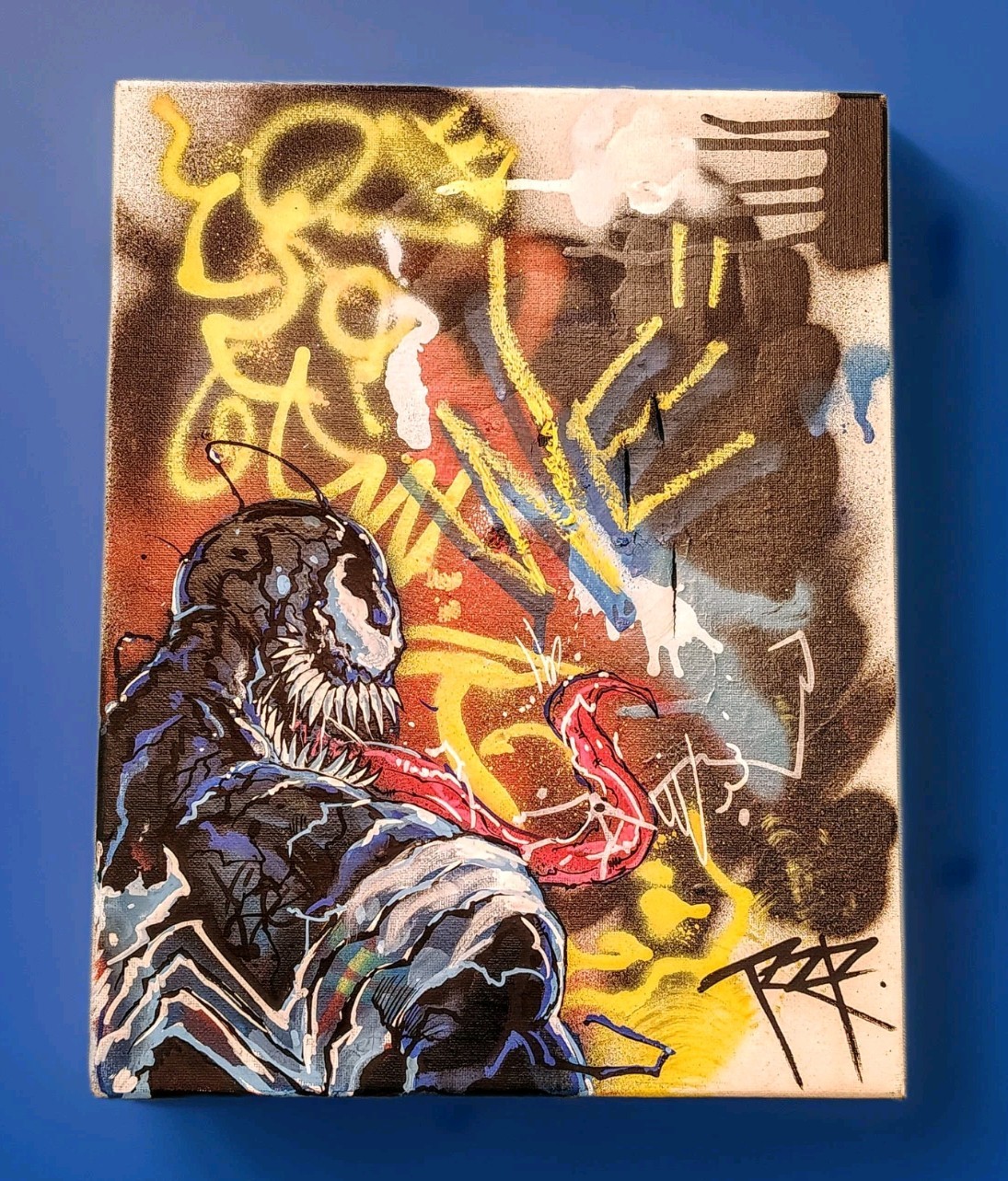 Custom Hand Painted Venom Art on 11 Custom Hand Painted Venom Art on 11