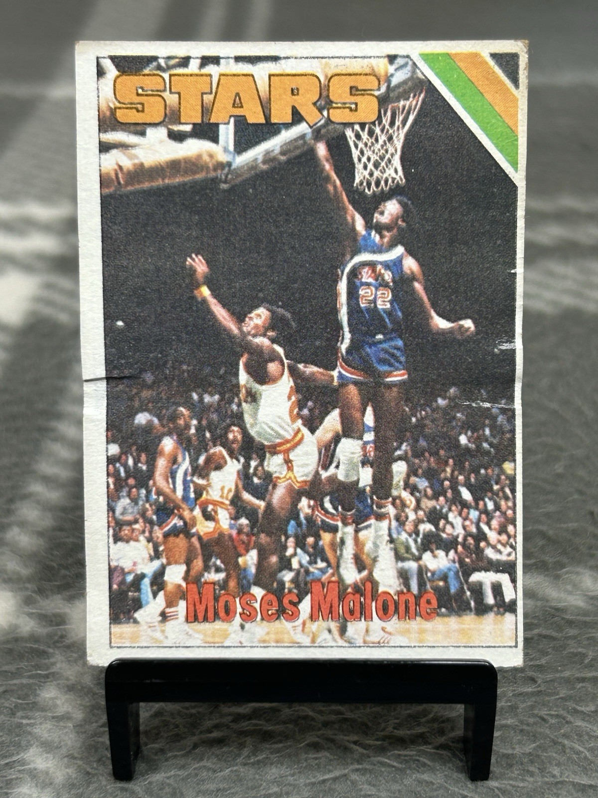 1975-76 Topps - Moses Malone #254 (RC) Utah Stars HOF