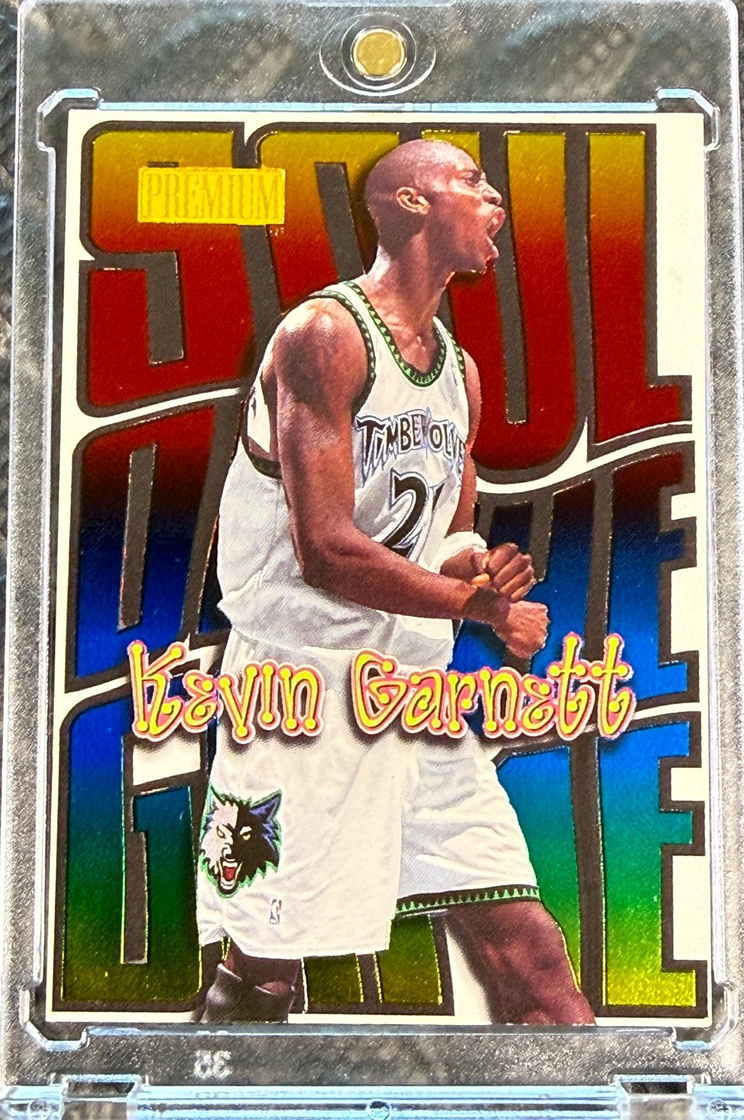 1998-99 SkyBox Premium #7 SG Kevin Garnett Soul of the Game KG T'Wolves 90s