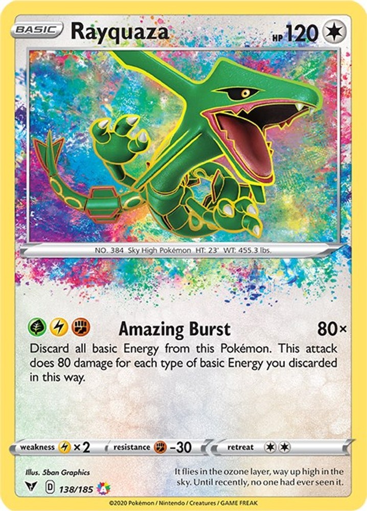 Rayquaza Holofoil [SWSH04 - 138/185]