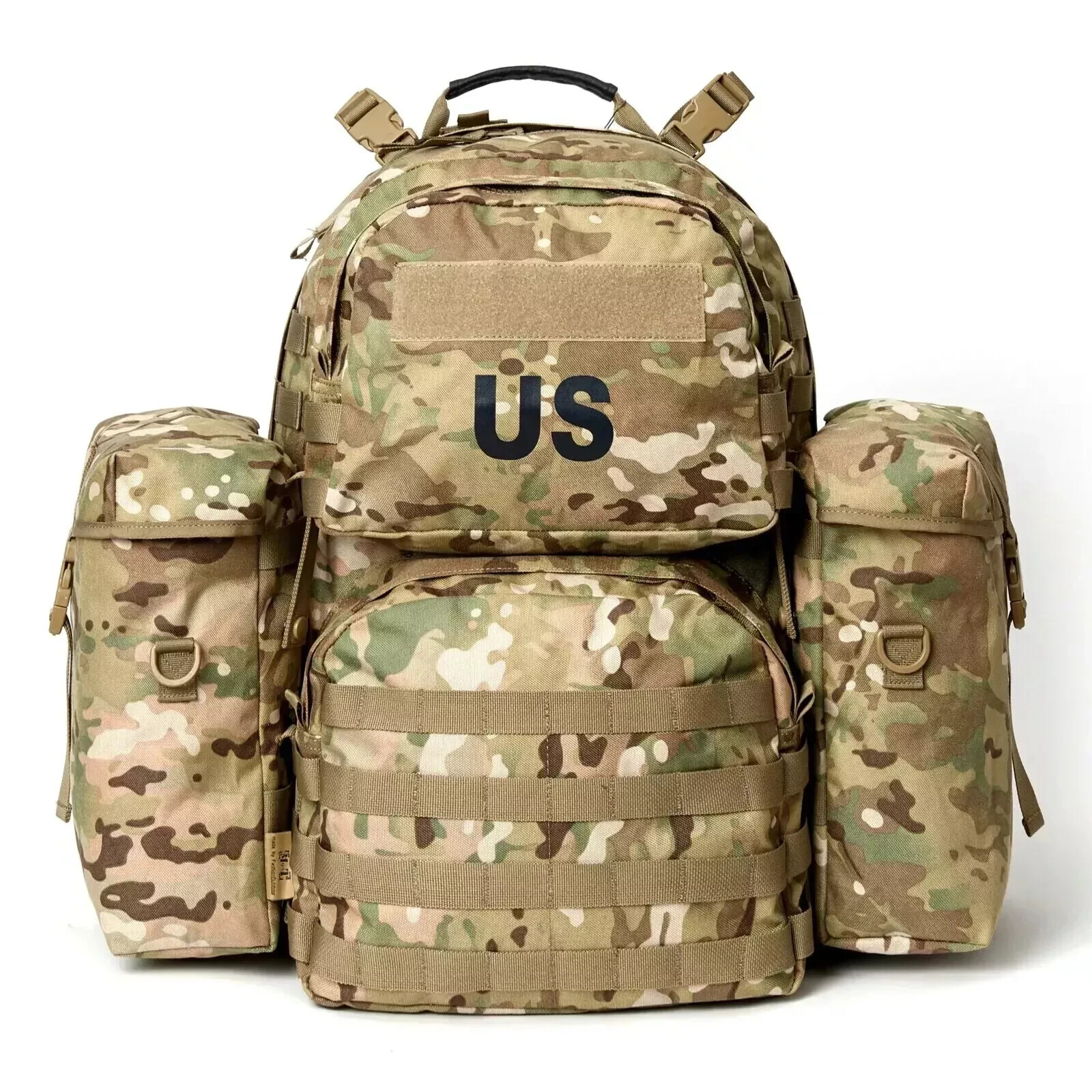 MT Military MOLLE II Medium Rucksack ABS Frame Detachable Side Pouches