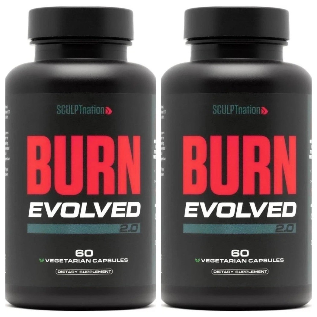 NEW!2 Bottles Sculpt Nation Burn Evolved 2.0 Fat Loss Supplement, 60 Capsules NEW!2 Bottles Sculpt Nation Burn Evolved 2.0 Fat Loss Supplement, 60 Capsules