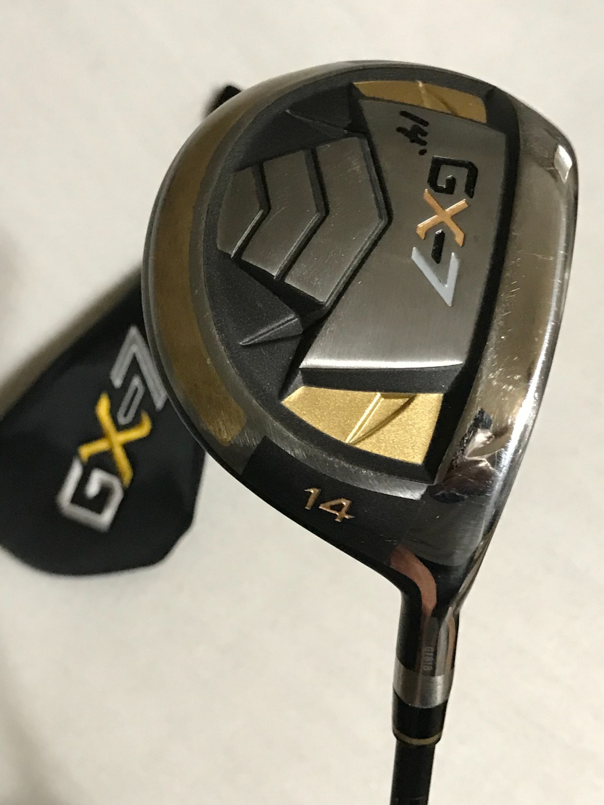 GX-7 Driver 14° Graphite 55g Senior Flex Shaft Avon Chamois Grip Head Cover 43\ GX-7 Driver 14° Graphite 55g Senior Flex Shaft Avon Chamois Grip Head Cover 43\