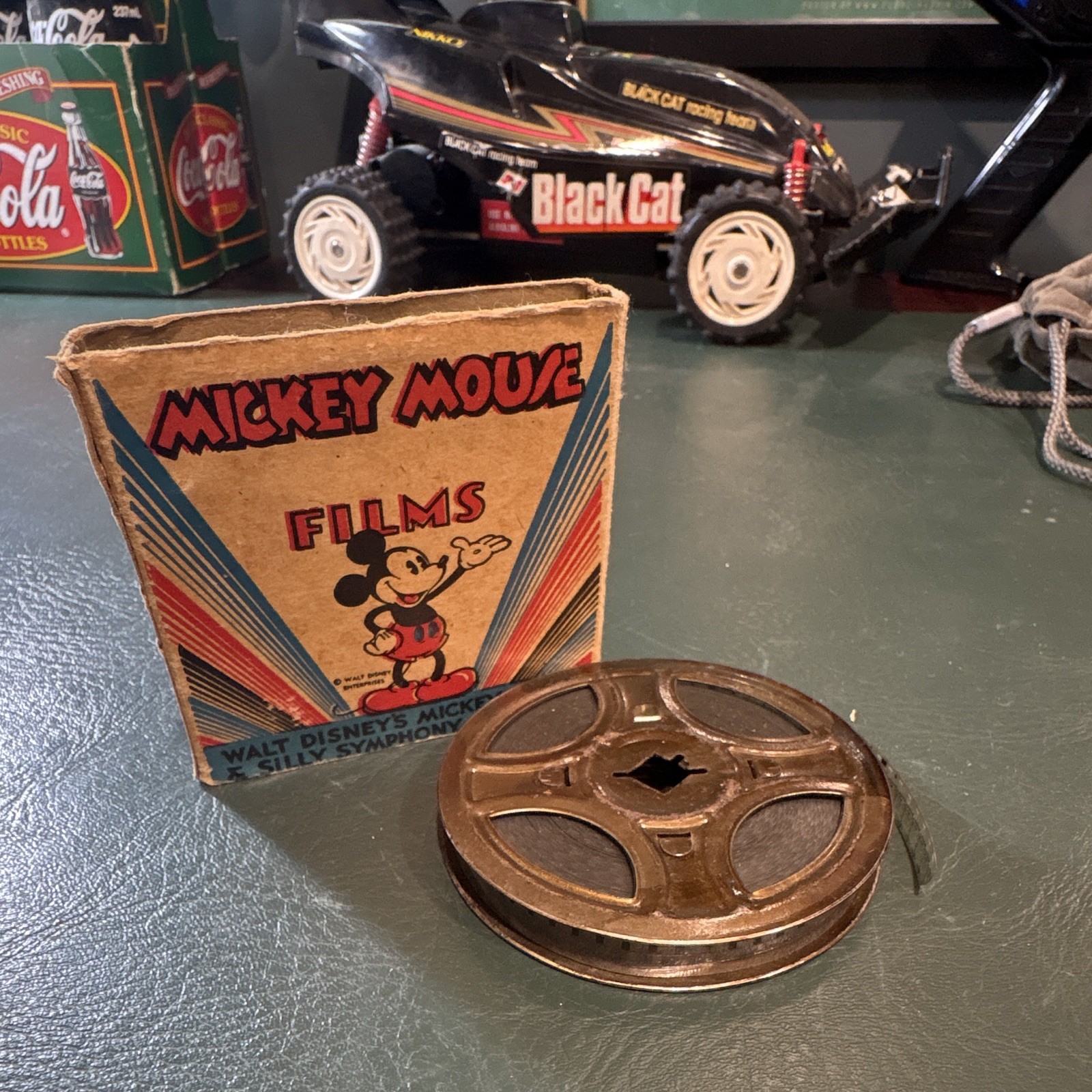 Vintage 1930s Disney Mickey Mouse Films Home Movie Reel Hollywood Film Enterpris
