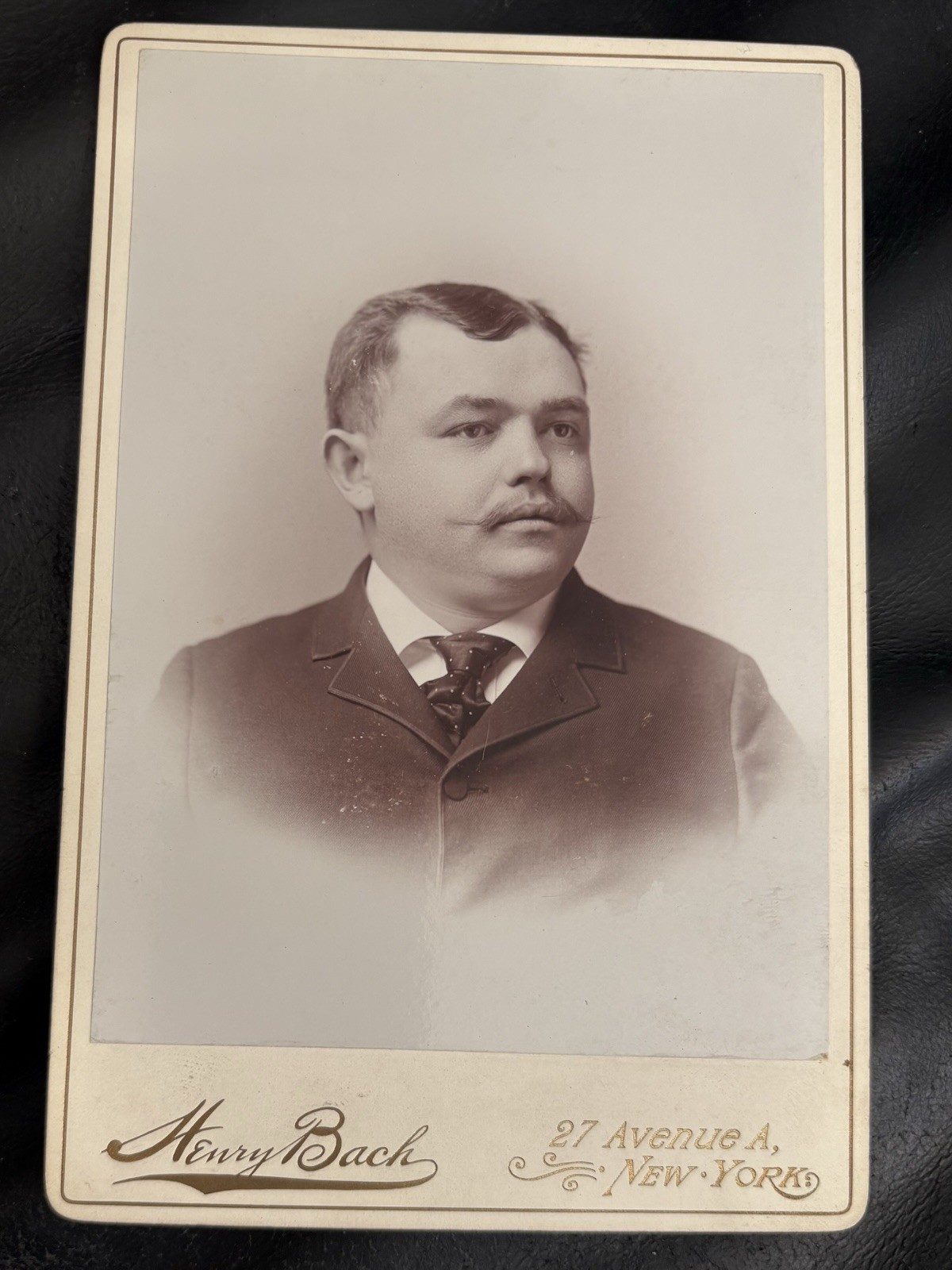 1880s-90s Baseball HOF MLB RHP Pud Galvin NYC Cabinet Card