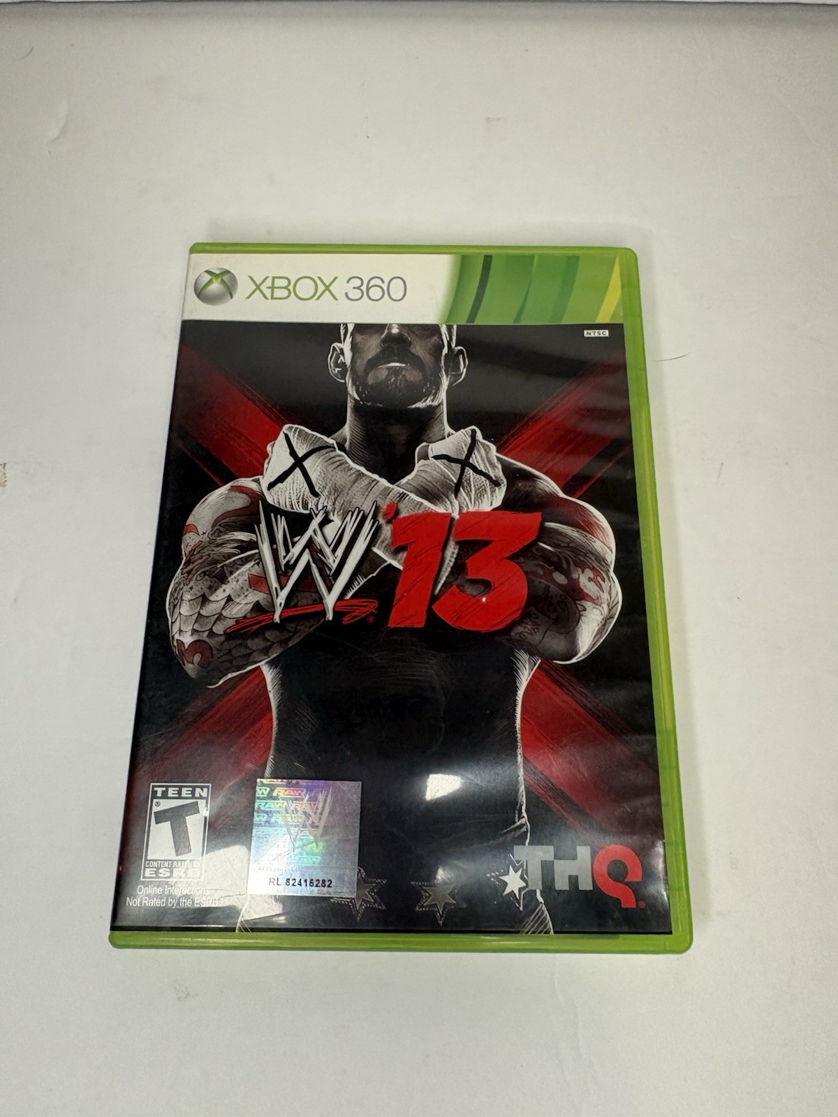 WWE \'13 - Microsoft Xbox 360 - Complete w/ Manual & Case