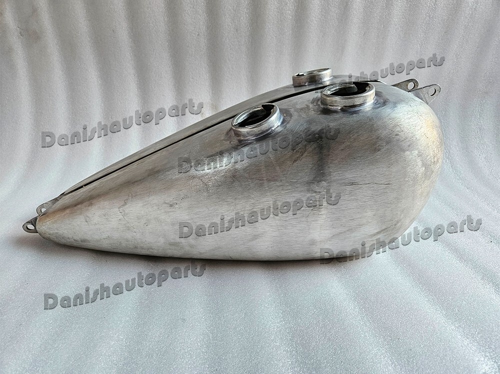 CUSTOM NARROW OIL GAS FUEL TANK FOR INDIAN CHIEF, SOLDERED TIN PLATED