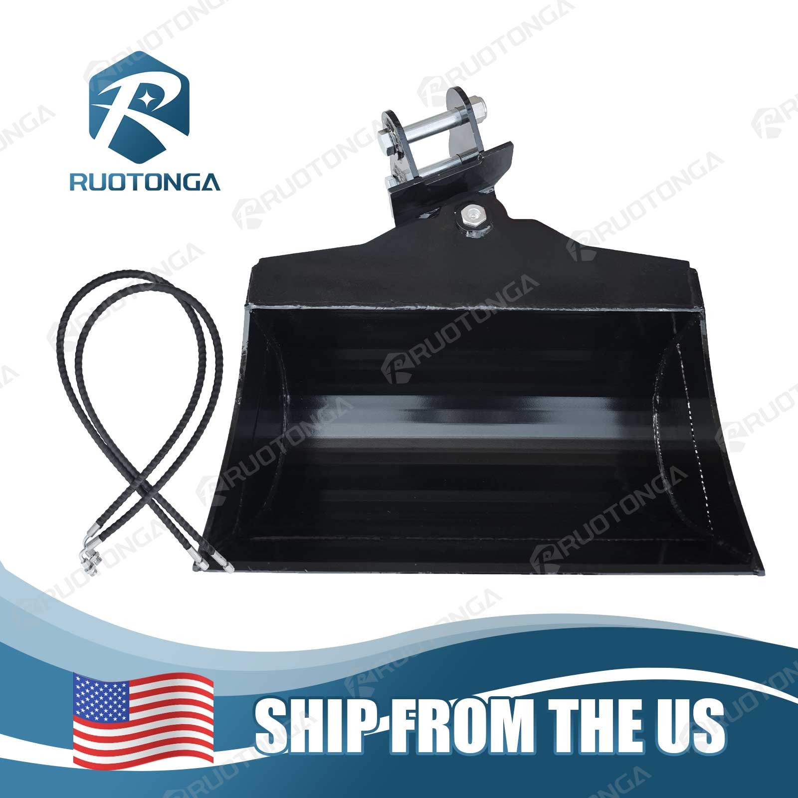 600mm Tilting Bucket for 1 Ton Mini Excavator Digger Attachment 