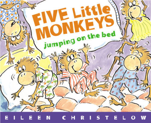 Five Little Monkeys Jumping on the Bed (A Five Little Monkeys Story) - GOOD