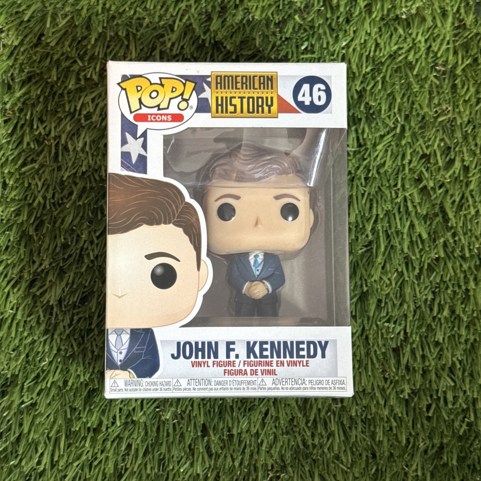 Funko Pop Icons American History John F. Kennedy #46 JFK Funko Pop Icons American History John F. Kennedy #46 JFK