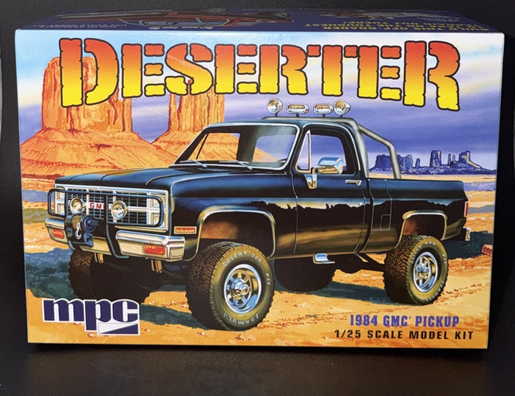 MPC 847 1/25 1984 Gmc Pickup White MPC 847 1/25 1984 Gmc Pickup White