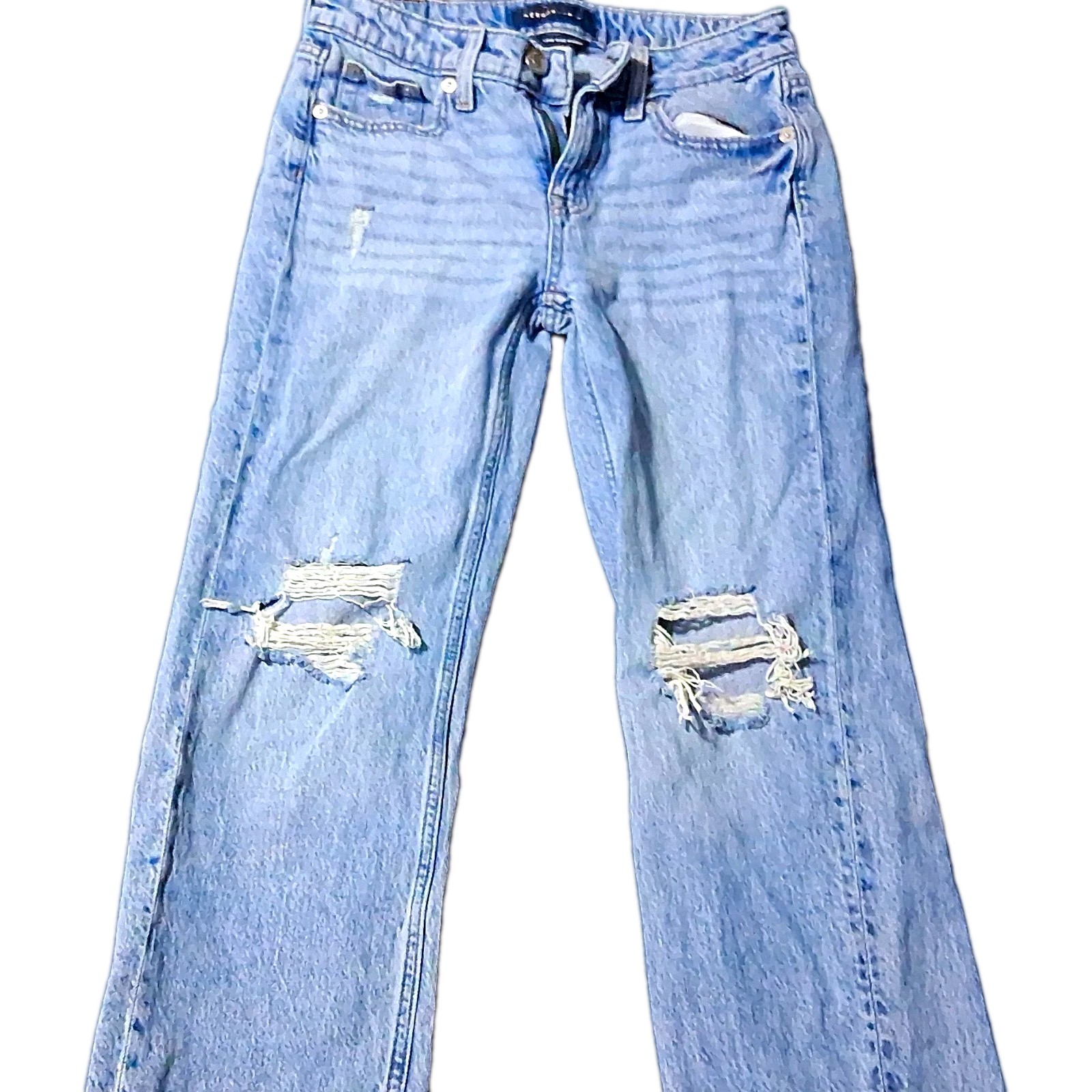 Aéropostale Women’s Jeans Mid Rise Blue Size 0 Inseam 26\