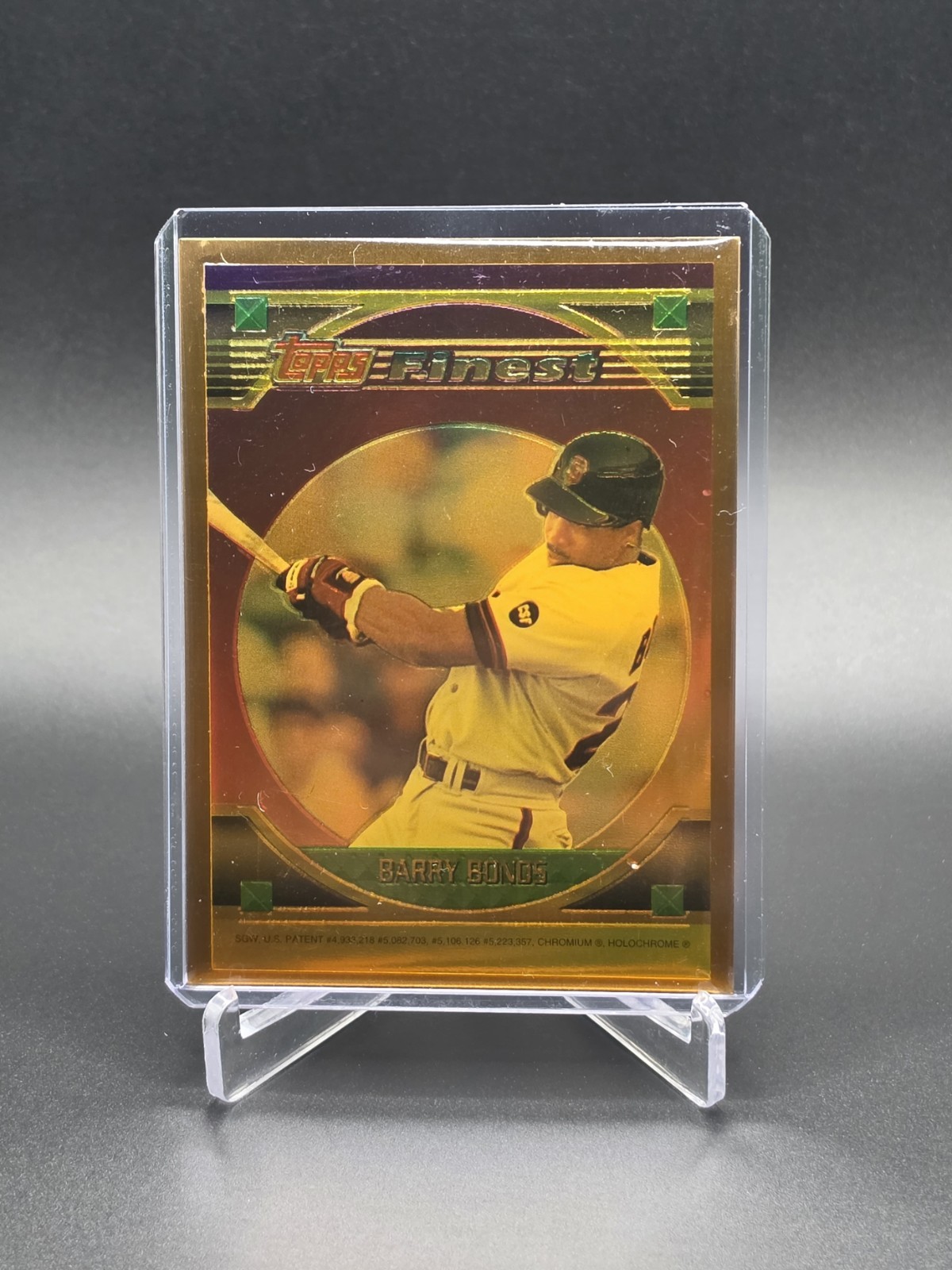 1994 Topps Stadium Club Members Only Finest Heavy Bronze Barry Bonds #1 RARE 🔥 1994 Topps Stadium Club Members Only Finest Heavy Bronze Barry Bonds #1 RARE 🔥