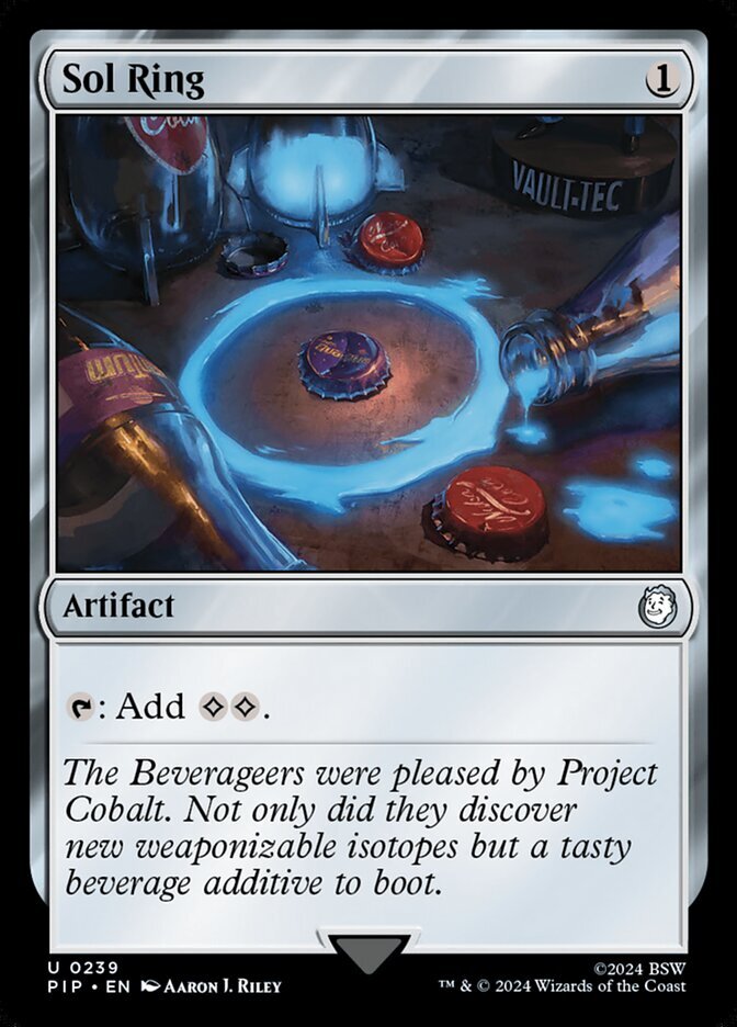 1x Sol Ring #239 - NM - Universes Beyond: Fallout - SPARROW MAGIC mtg 1x Sol Ring #239 - NM - Universes Beyond: Fallout - SPARROW MAGIC mtg