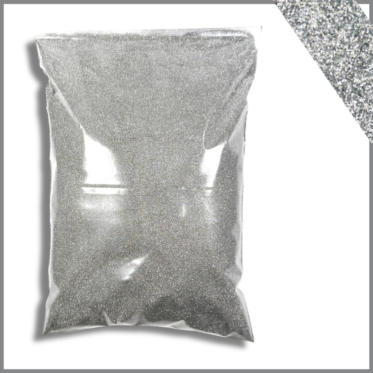 15oz Chrome Silver Metal Flake - .004'' Very Fine Premium Paint Additive (444ml)
