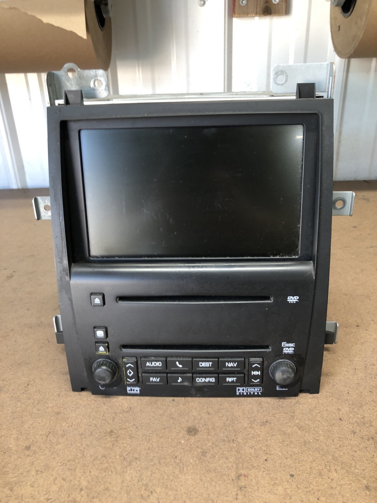 2007 - 2009 Cadillac Escalade Navigation CD AM FM Radio Receiver OEM 25795337
