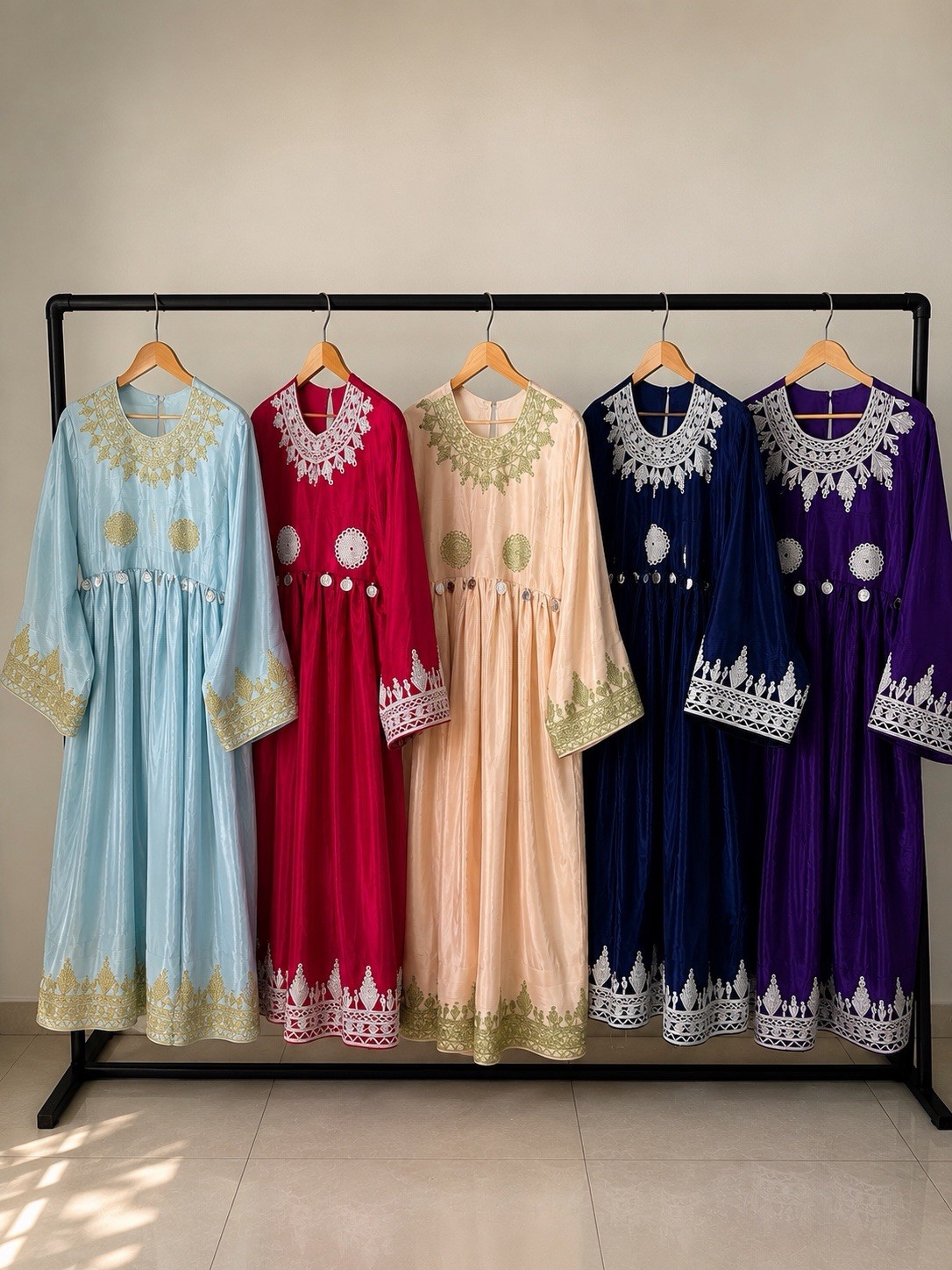 Beautiful Afghan traditional dresses