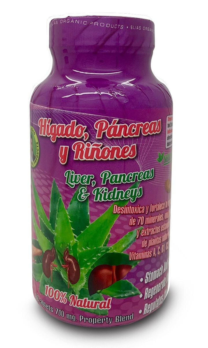 Amazing Natural Higado, Pancreas y Rinones 60Tab