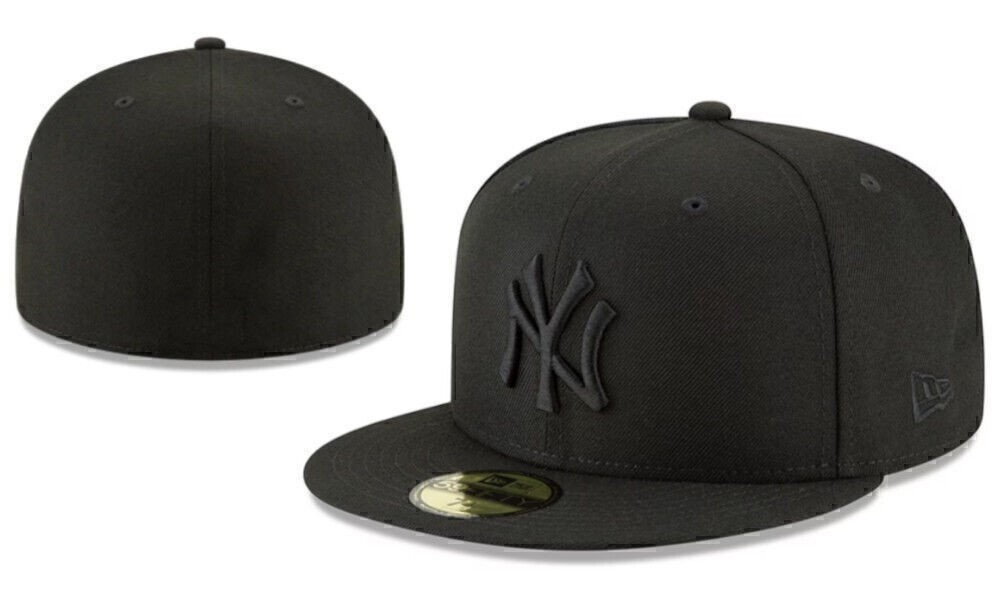RARE Men New York NYY MLB Basic 59FIFTY Fitted Cap - 5950 Baseball Hat