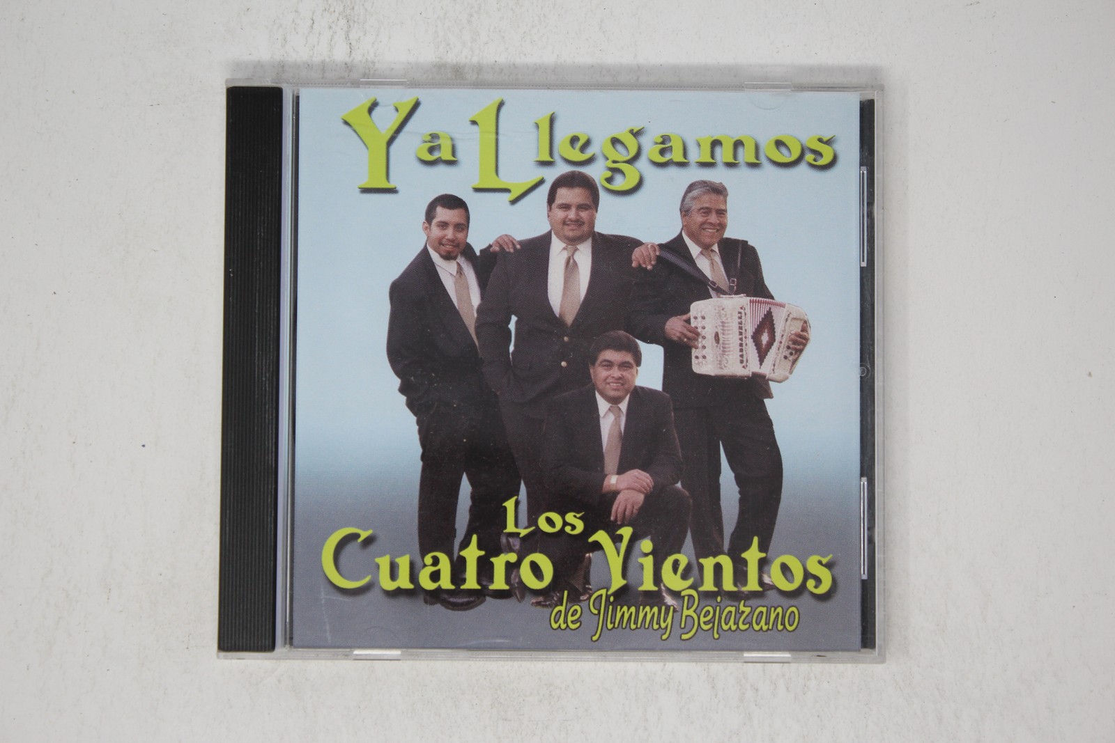 Ya Llegamos Los Cuatro Vientos De Jimmy Bejarano CD Album Ya Llegamos Los Cuatro Vientos De Jimmy Bejarano CD Album