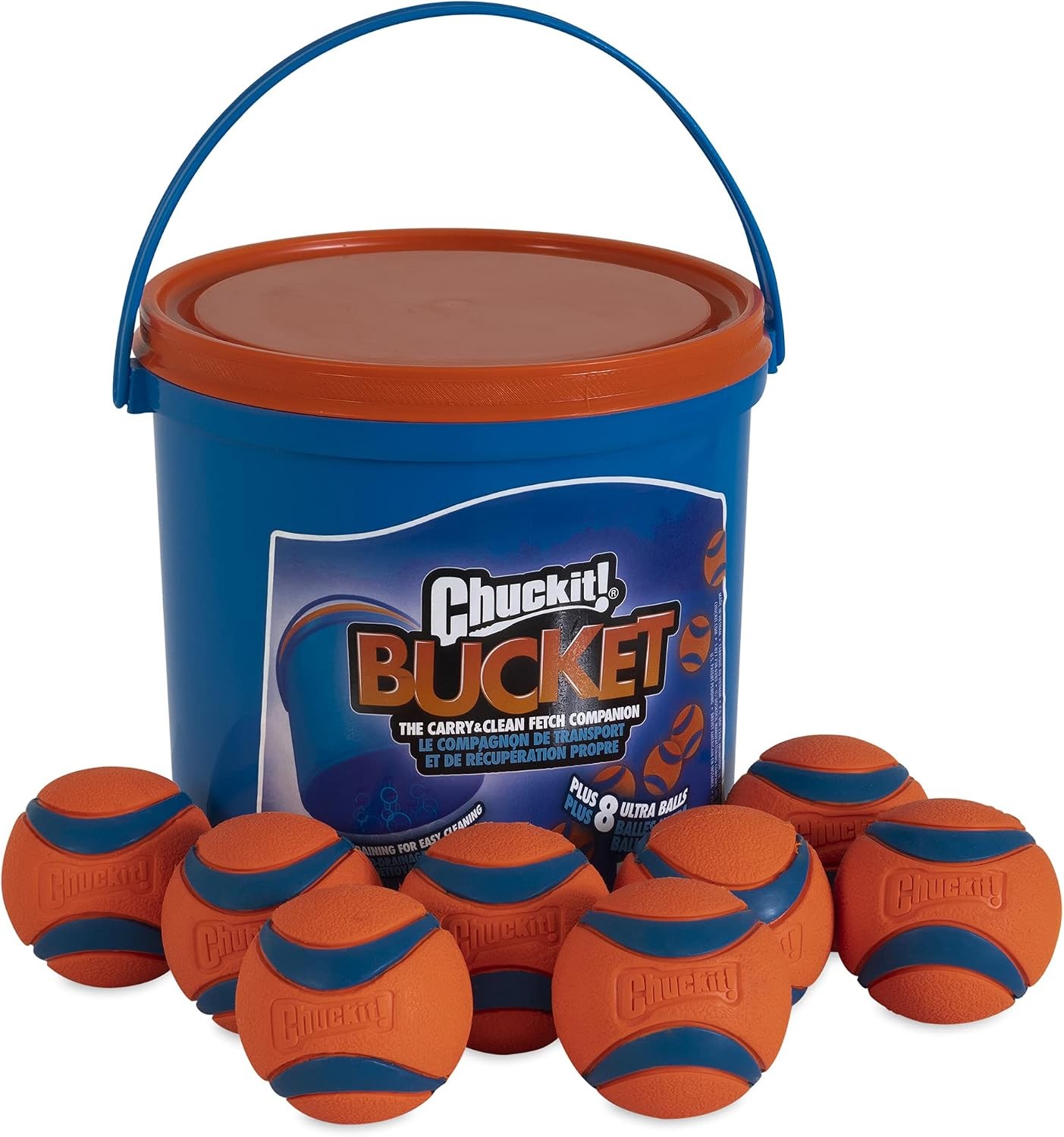 Chuckit Ultra Ball Dog Toy, Durable Rubber, Floats, Medium 2.5In, 4 Pack Chuckit Ultra Ball Dog Toy, Durable Rubber, Floats, Medium 2.5In, 4 Pack