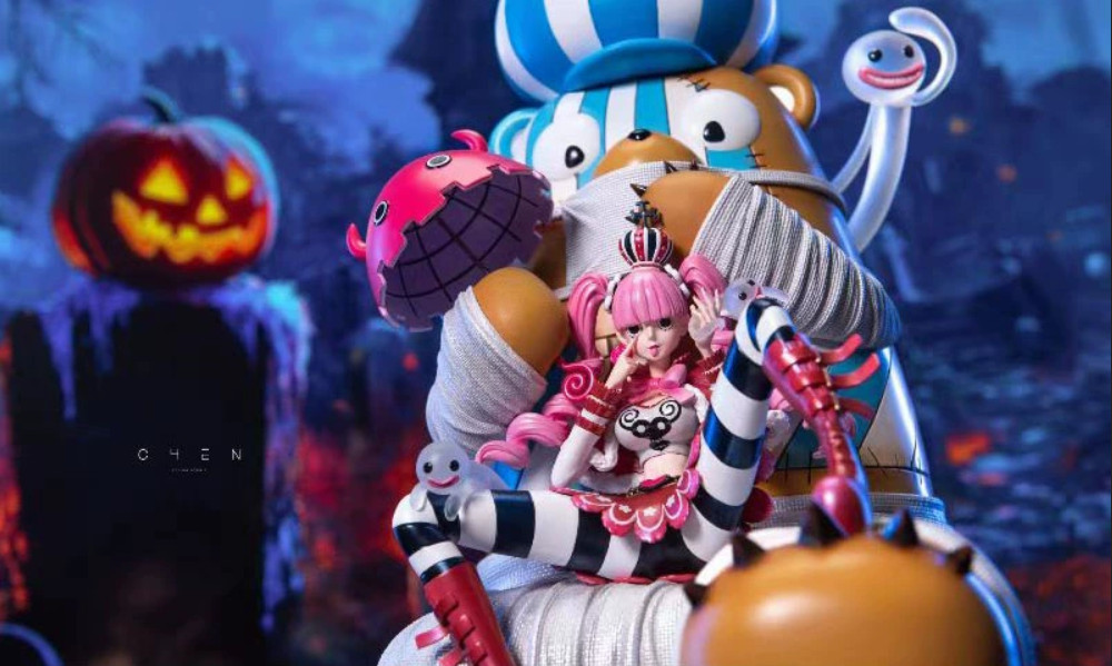 DIY ONE PIECE Perona 1/6 scale GK painted resin model collectible statue H32cm DIY ONE PIECE Perona 1/6 scale GK painted resin model collectible statue H32cm