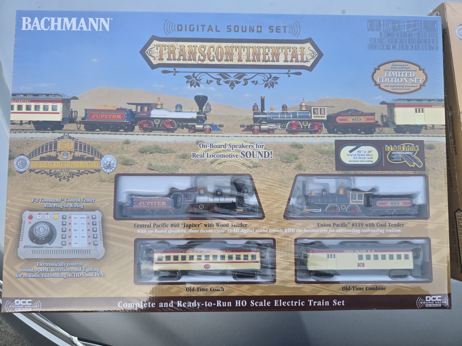Bachmann HO Transcontinental Set With Digital Sound - Limited Edition