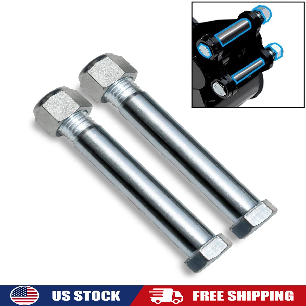2pc 25mm Diamater Pins for Mini Excavator Connecting Other Attachments USA Stock