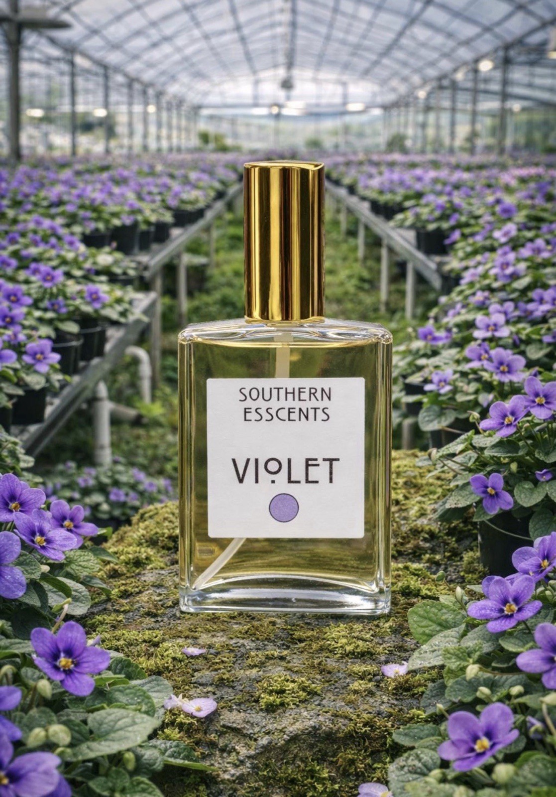 Violet Perfume - All Natural Made From Fresh Flowers - Perfect Gift