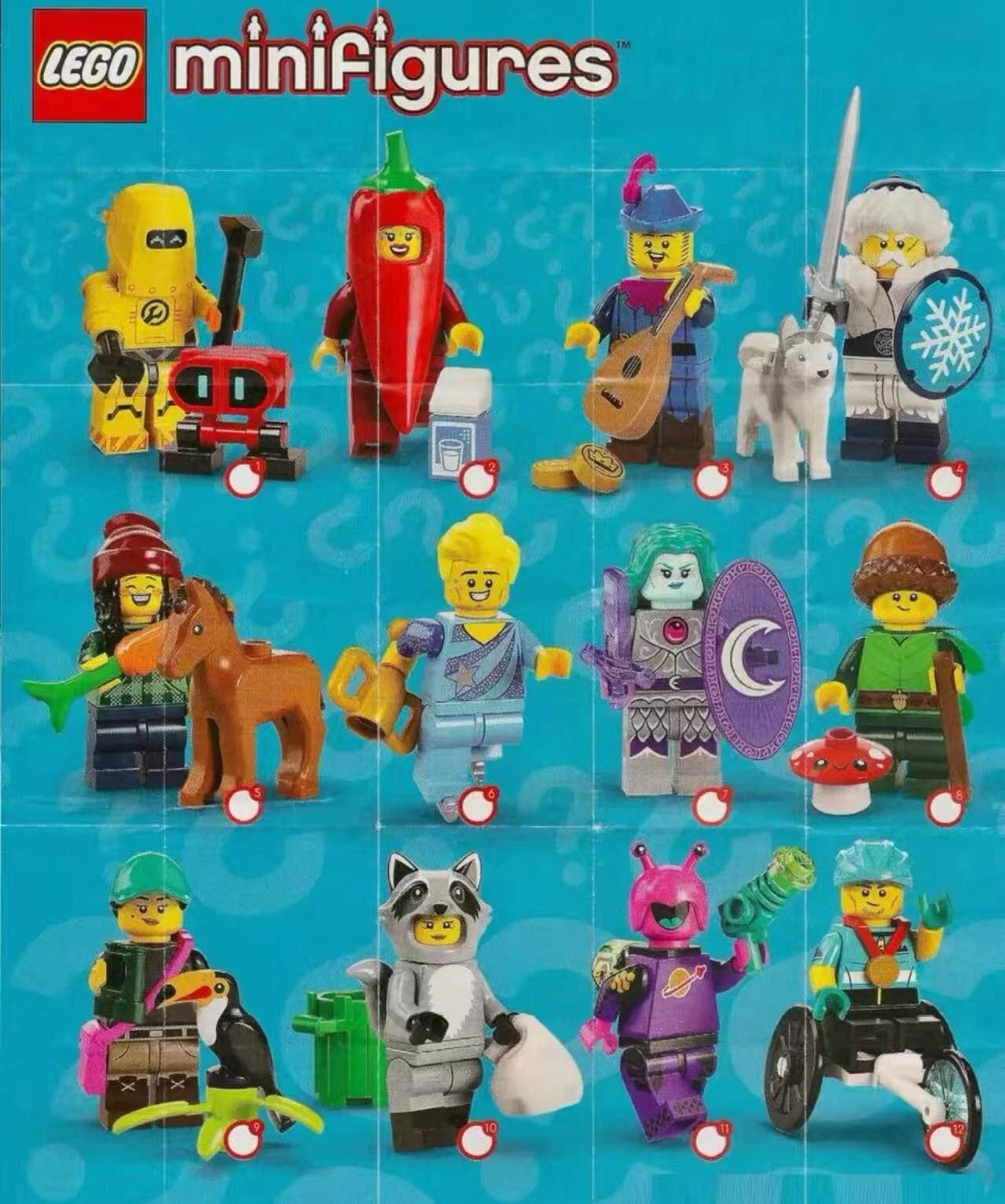 LEGO 71032 Minifigures Series 22 – Complete Set of 12 | NEW & SEALED