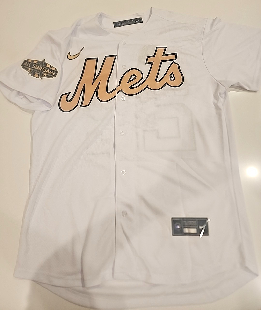 JUAN SOTO #22 New York Mets White Fashion Jersey Men\'s Size Medium (Wrong Patch) JUAN SOTO #22 New York Mets White Fashion Jersey Men\'s Size Medium (Wrong Patch)