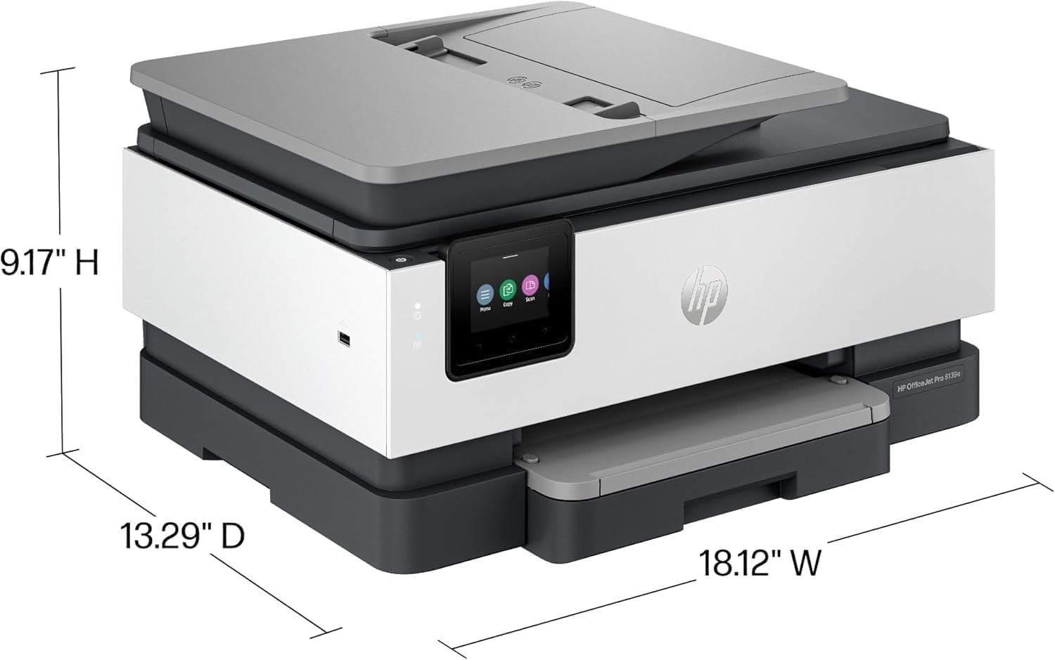 HP OfficeJet Pro 8138e Wireless AIO Color Inkjet Printer - Never Initialized