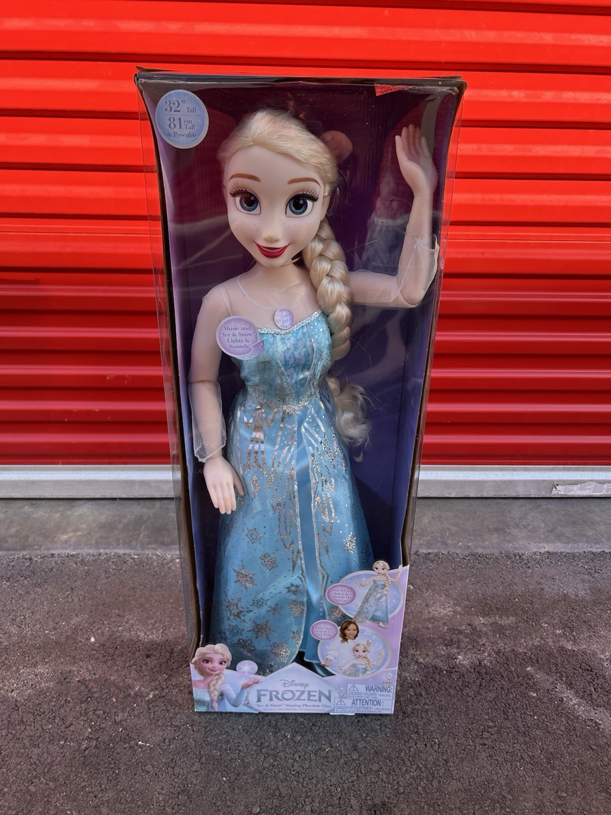 Disney Frozen Light-up Ice & Snow Sings, Pose Arms, Talks Playmate 32\