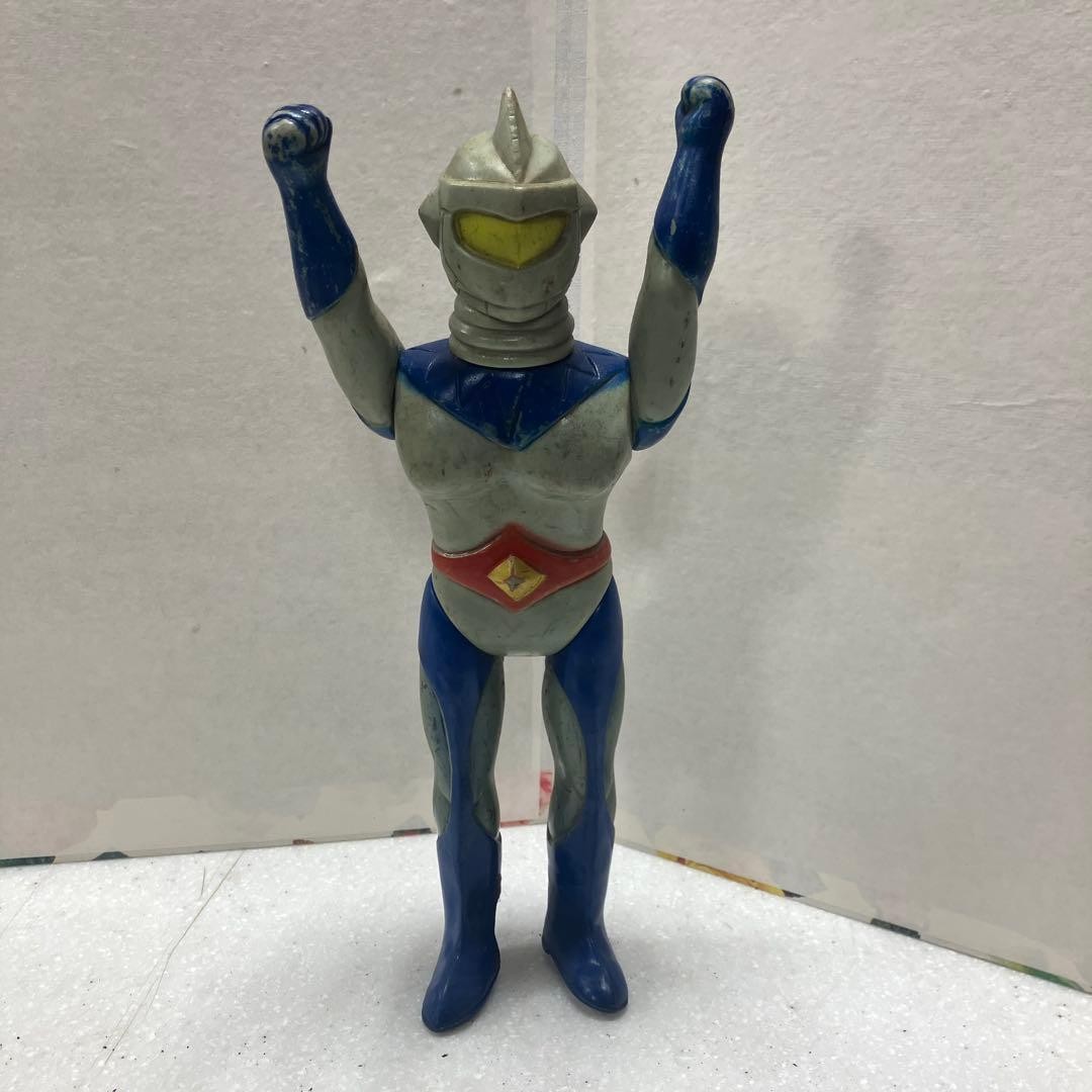 Bullmark Mirrorman Vintage Soft Vinyl Sofubi Figure Tsuburaya 1970s Japan